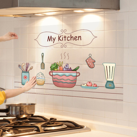 Kitchen Oil-Proof Stickers ( C )