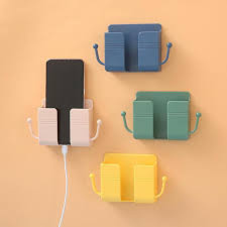6 Pcs Universal Wall Mount Charger Phone Holder Stand