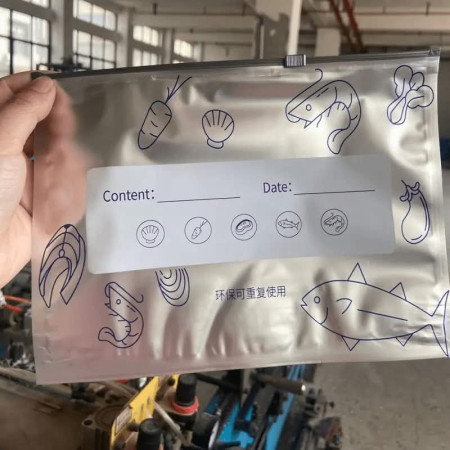 (30 Pis) Aluminum Foil Zip Lock Bag (2.5KG)