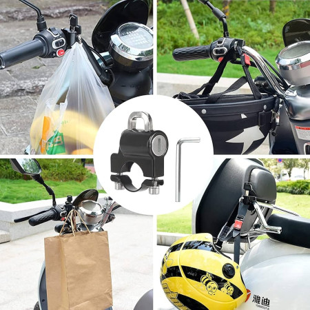 Helmet Lock for Motorcycle
