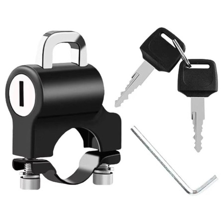 Helmet Lock for Motorcycle